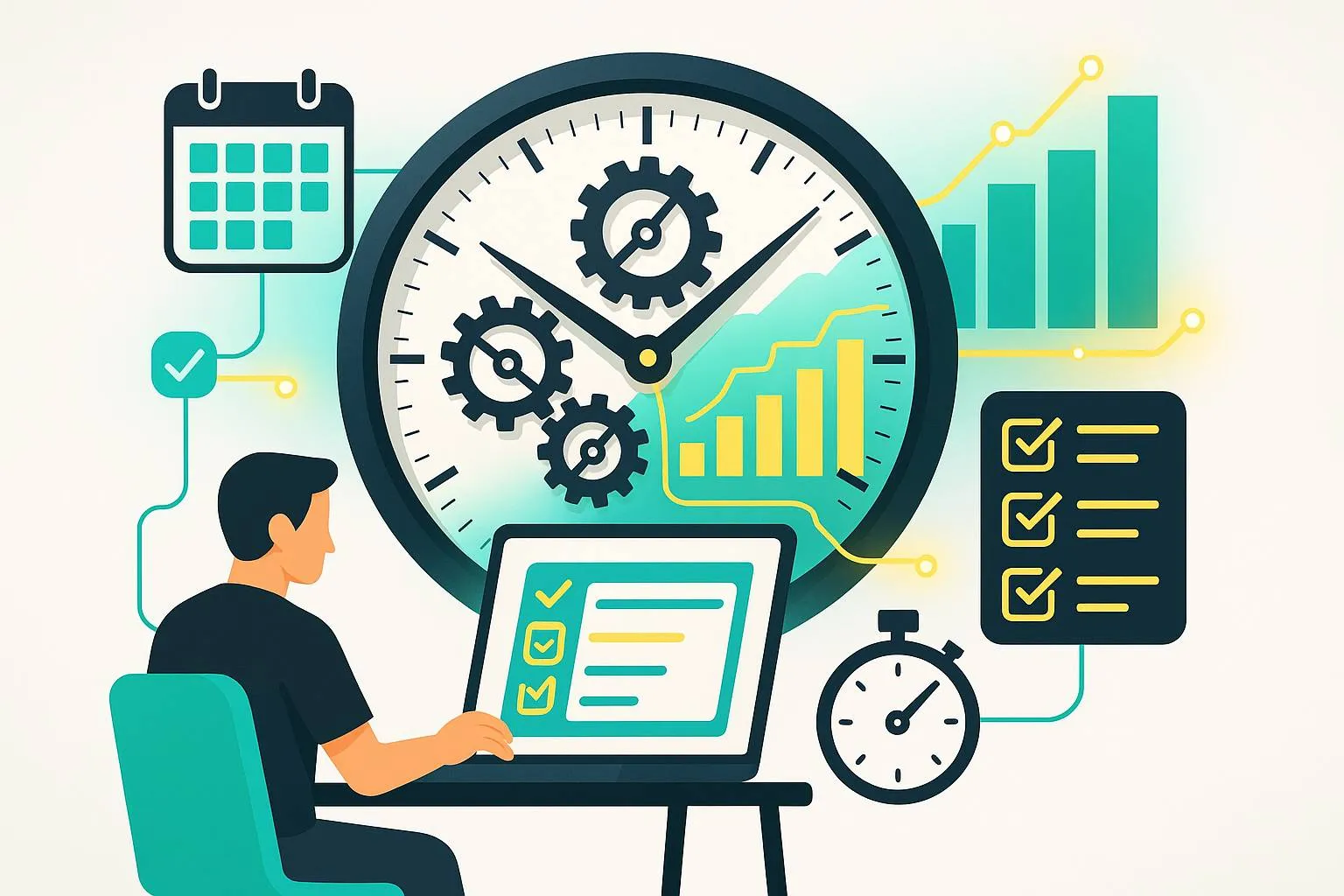 جدول ثبت ساعات کاری؛ قالب قابل کپی برای اکسل و Google Sheets