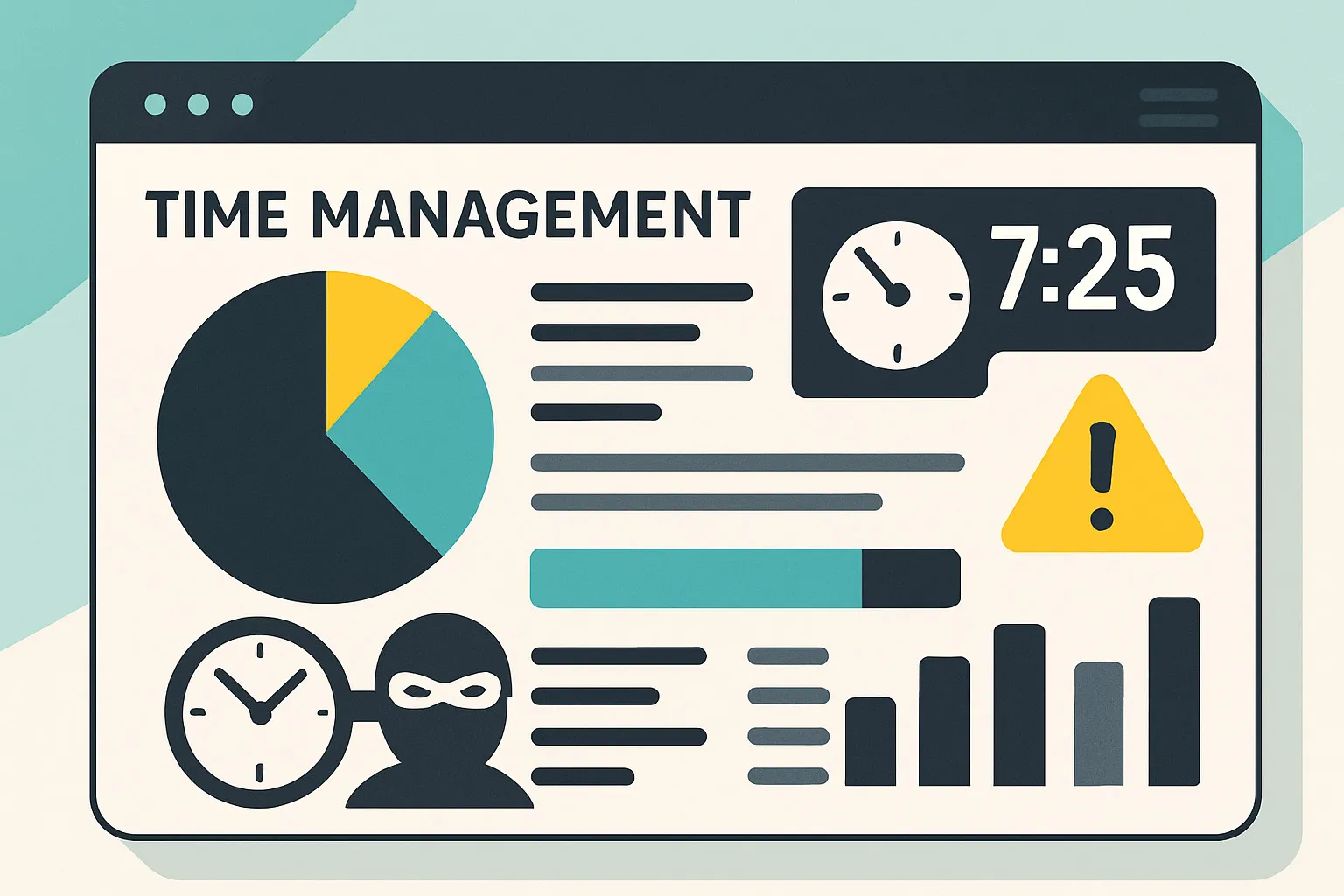ممیزی اتلاف وقت؛ کشف نشتی‌ها با ردیابی هفت‌روزه