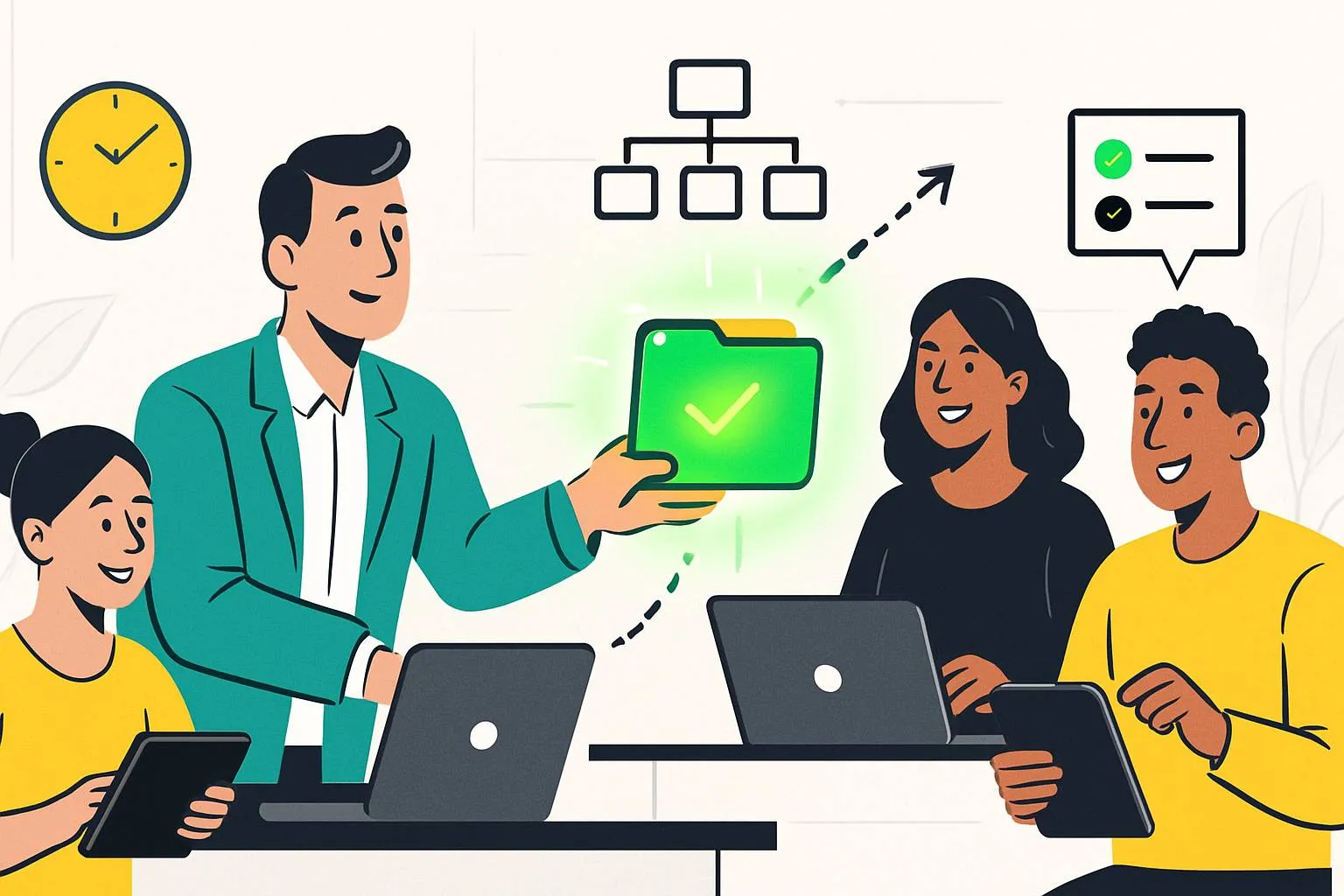 تفویض اختیار مؤثر؛ انتخاب کار، سطح اختیار و کنترل ریسک