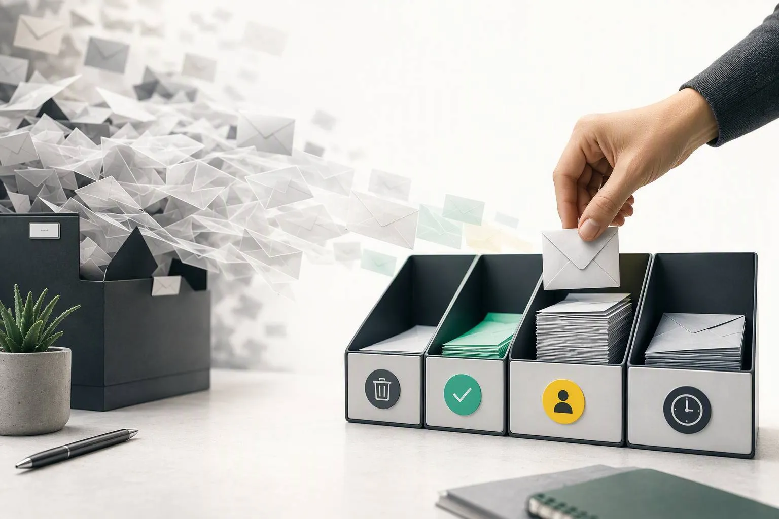 مدیریت ایمیل به روش Inbox Zero: آیا واقعاً می‌توان به صفر رسید؟